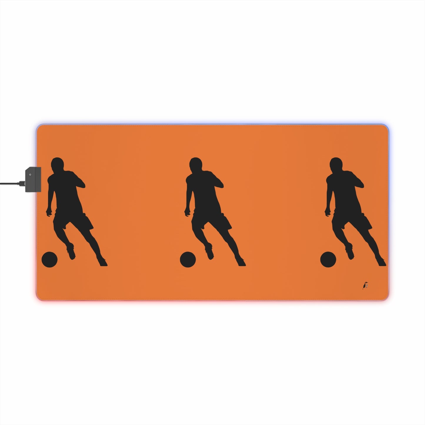 LED Gaming Mouse Pad: Soccer Crusta