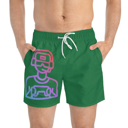 Swim Trunks: Gaming Dark Green