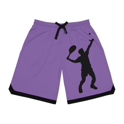 Basketball Rib Shorts: Tennis Lite Purple