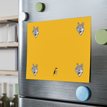 Post-it® Note Pads: Wolves Yellow