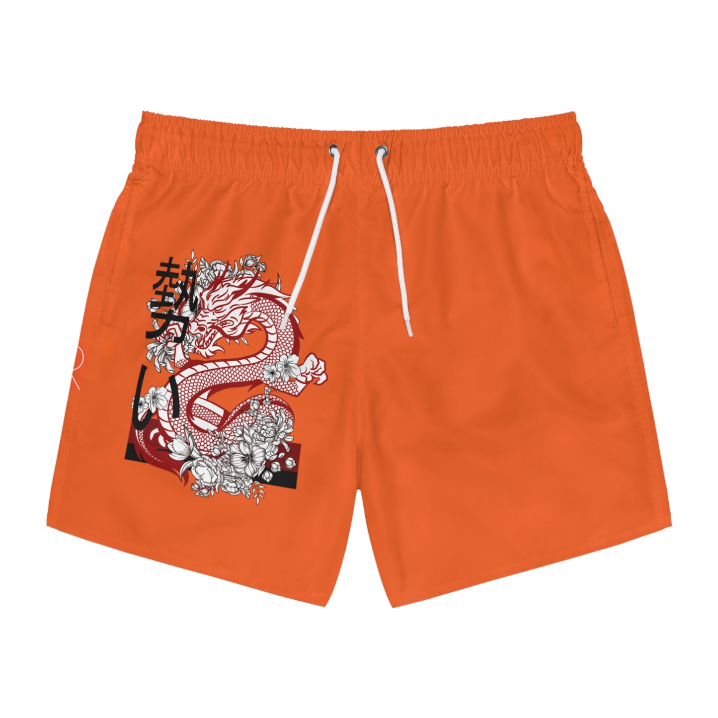 Swim Trunks: Dragons Orange