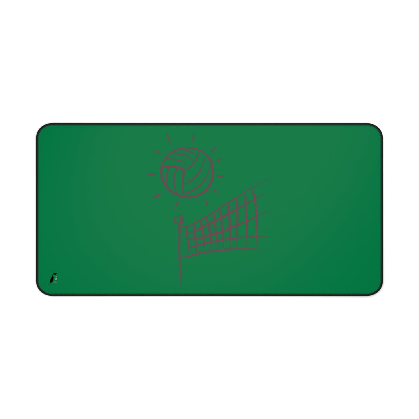 Desk Mat: Volleyball Dark Green