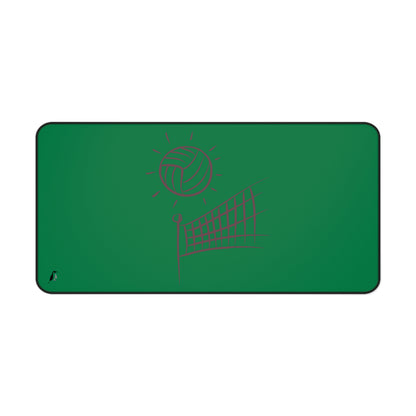 Desk Mat: Volleyball Dark Green