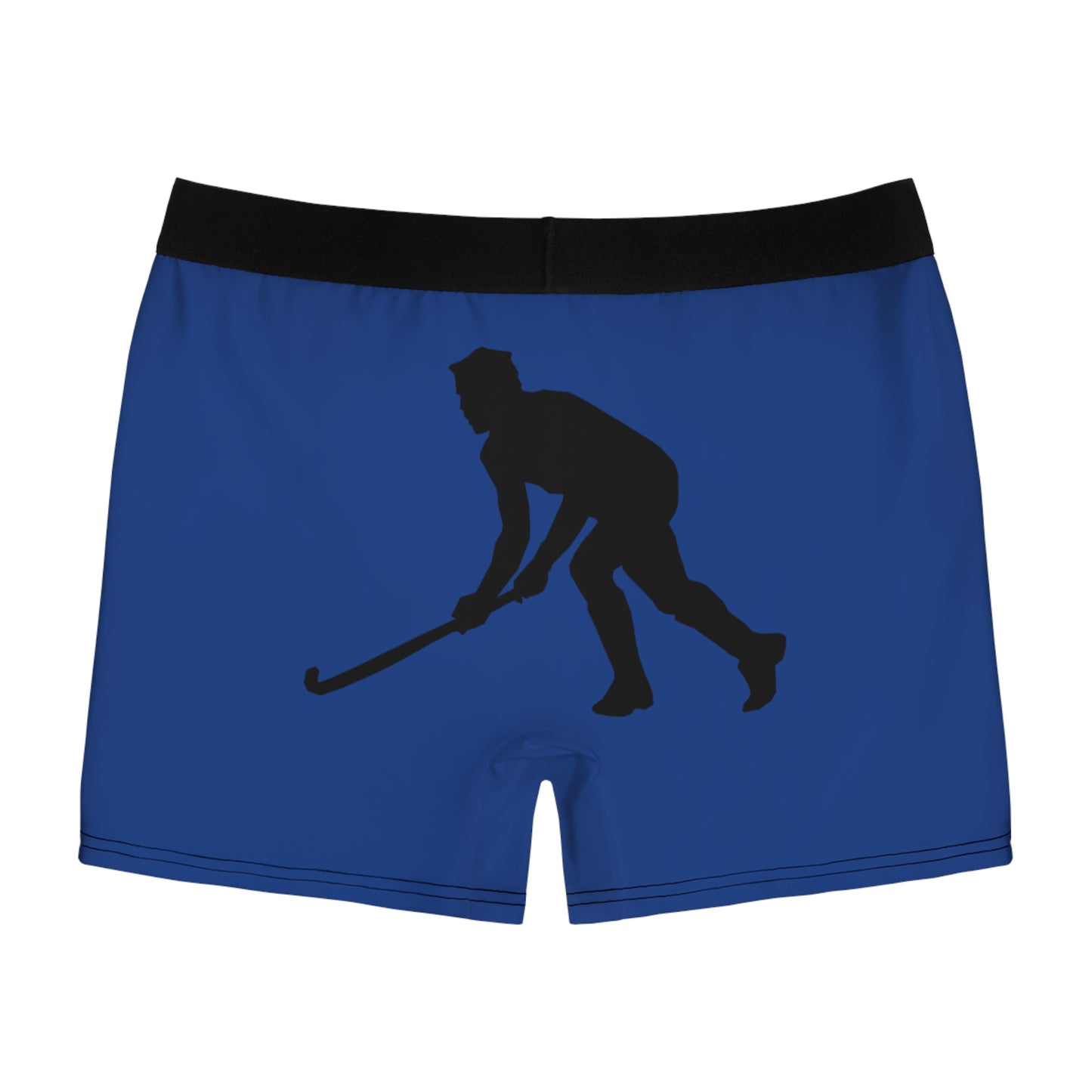 Men's Boxer Briefs: Hockey Dark Blue