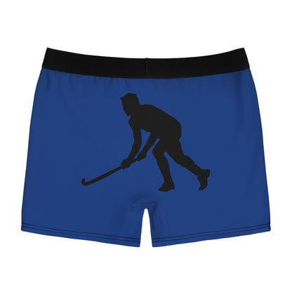 Men's Boxer Briefs: Hockey Dark Blue