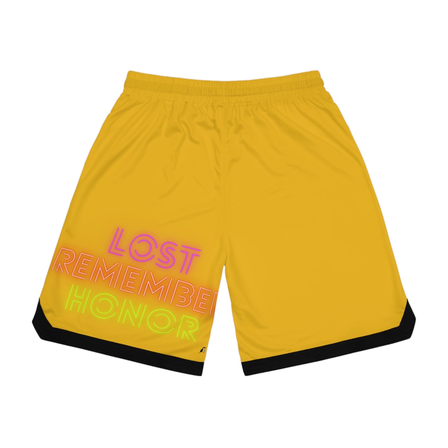 Basketball Rib Shorts: Volleyball Yellow