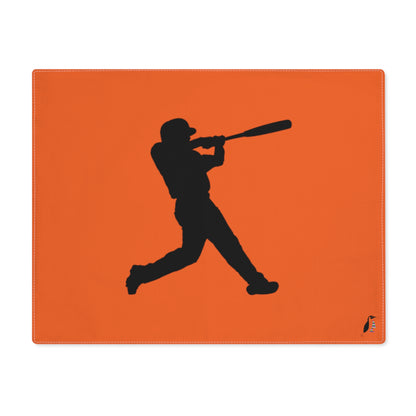 Placemat, 1pc: Baseball Orange