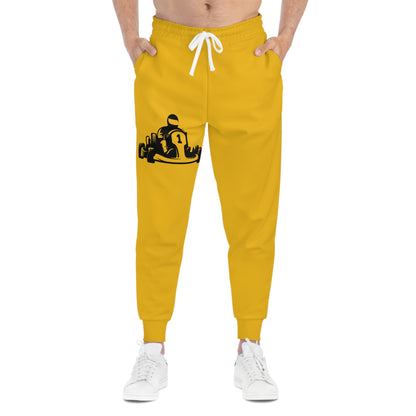 Athletic Joggers: Racing Yellow