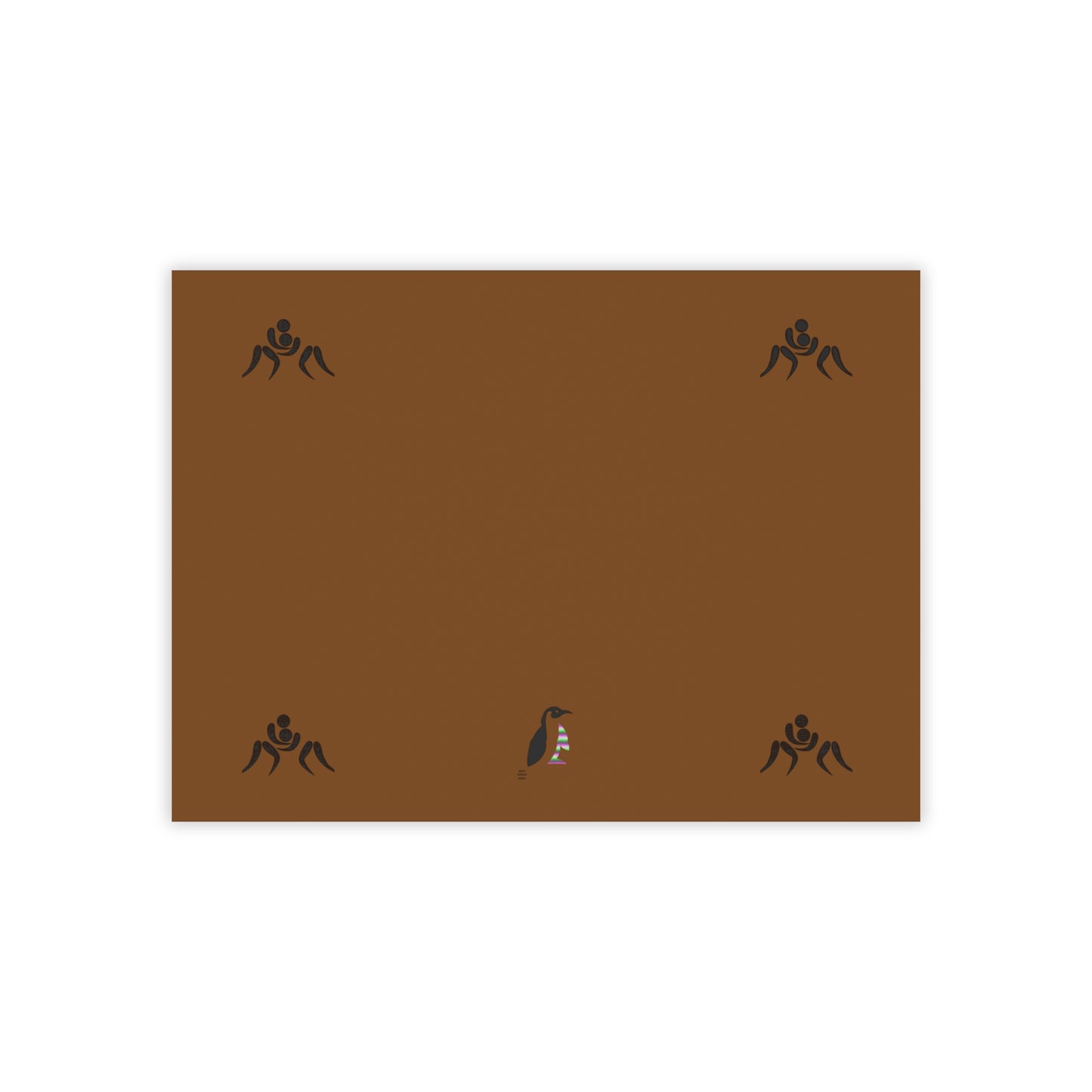 Post-it® Note Pads: Wrestling Brown