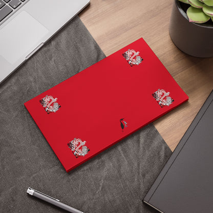 Post-it® Note Pads: Dragons Dark Red