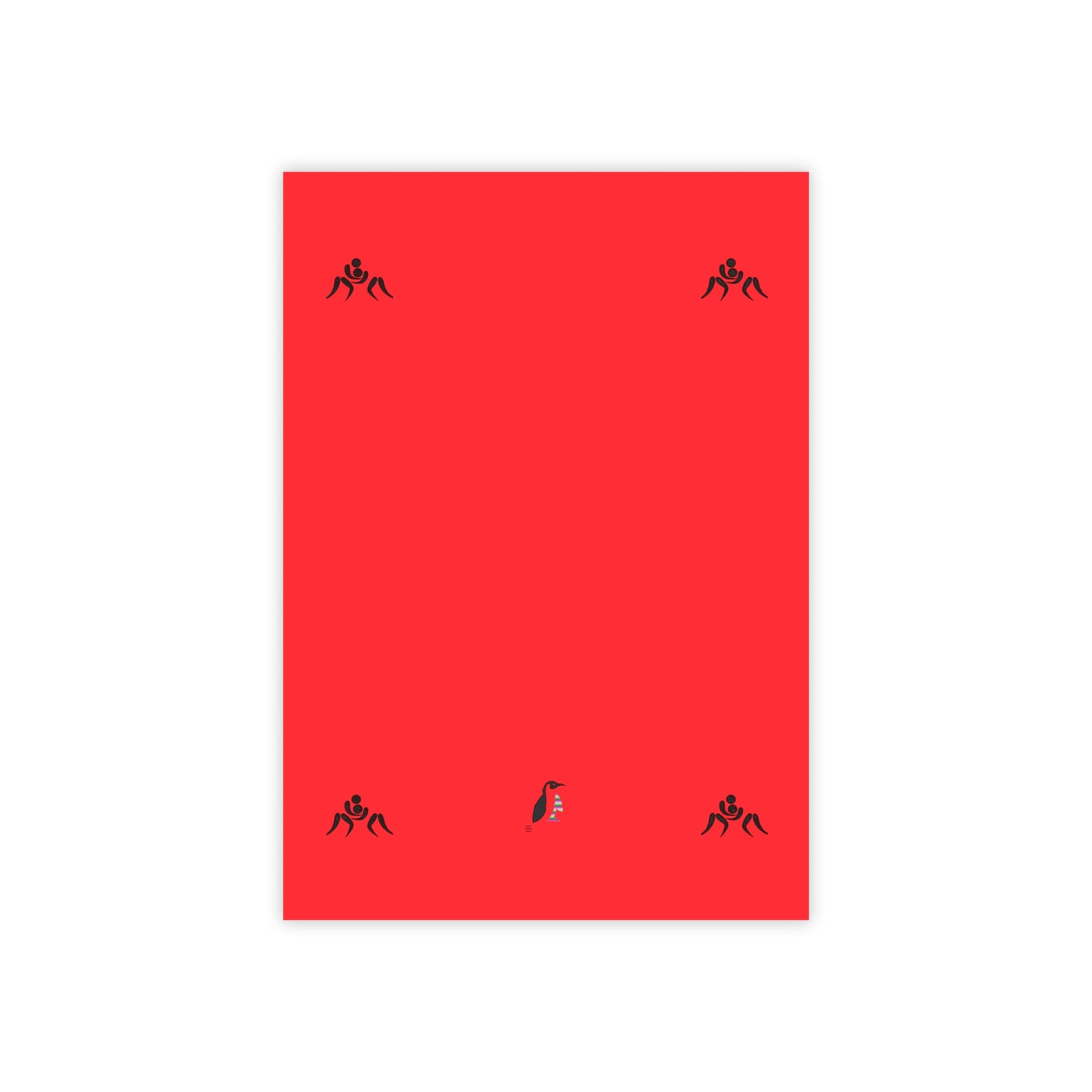 Post-it® Note Pads: Wrestling Red