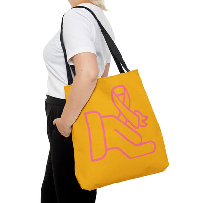 Tote Bag: Fight Cancer Yellow