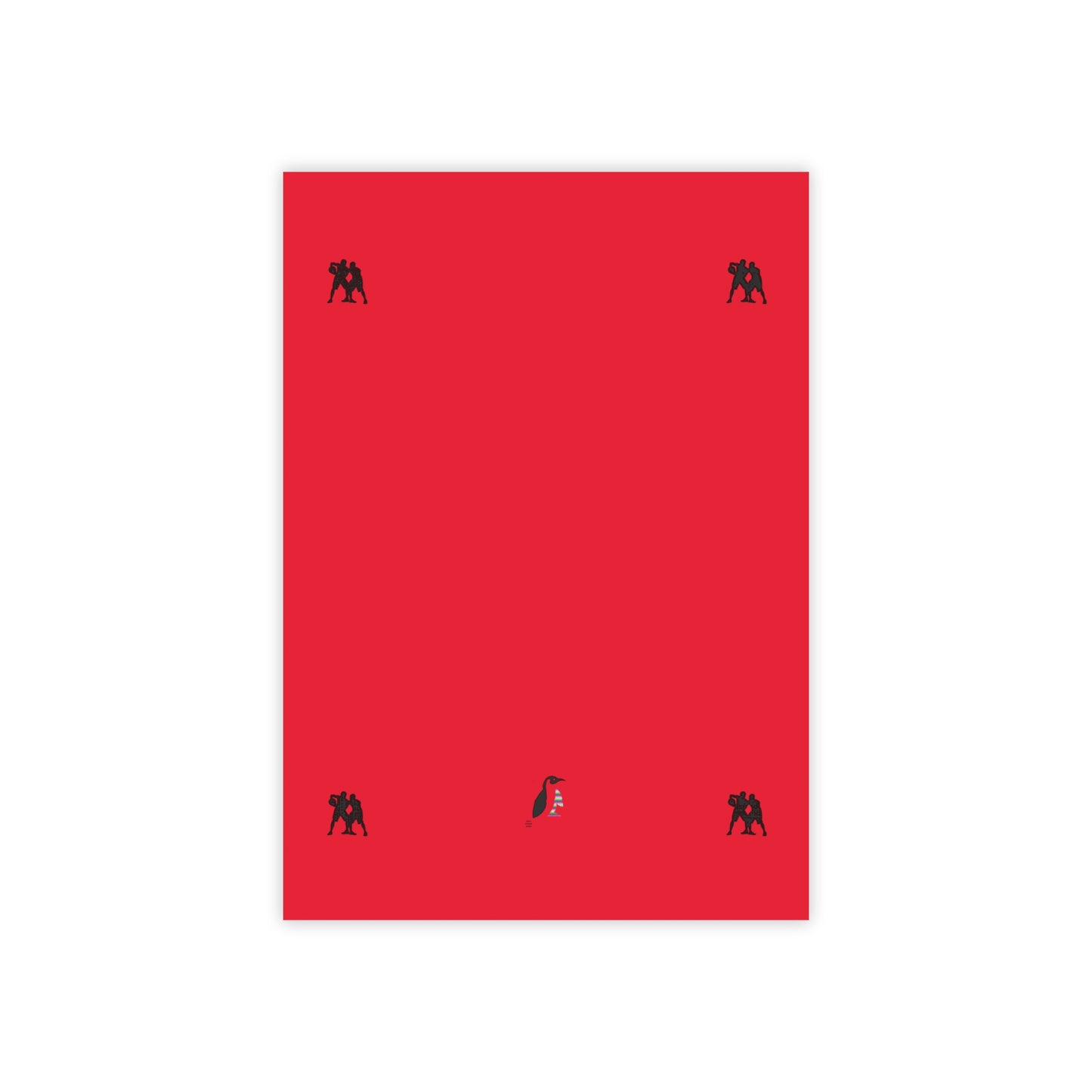 Post-it® Note Pads: Basketball Dark Red