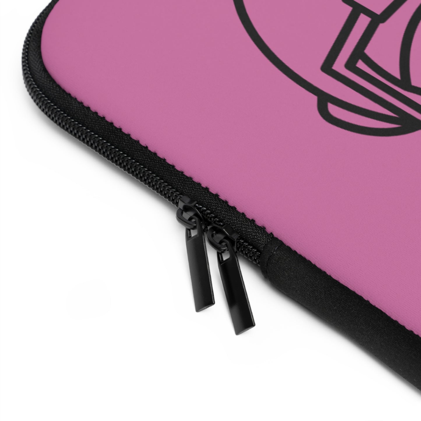 Laptop Sleeve: Football Lite Pink