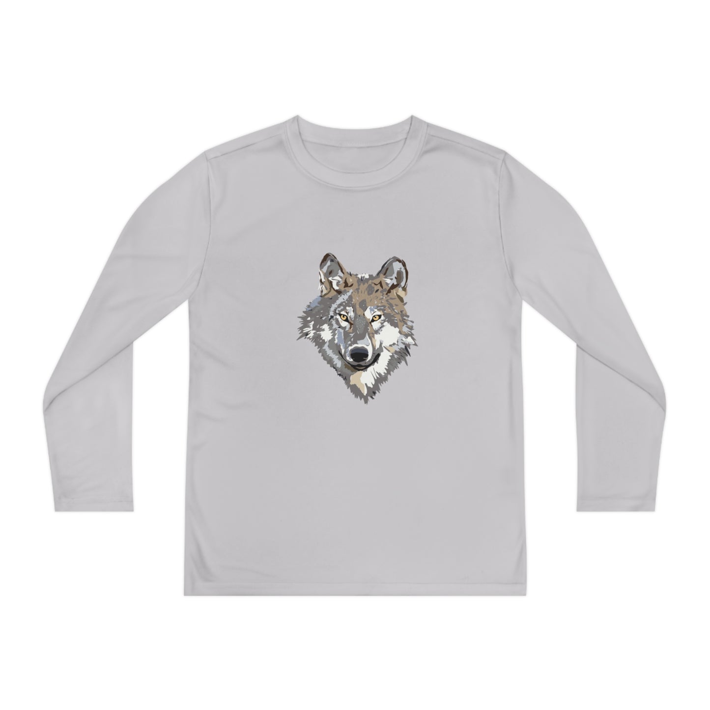 Youth Long Sleeve Competitor Tee: Wolves