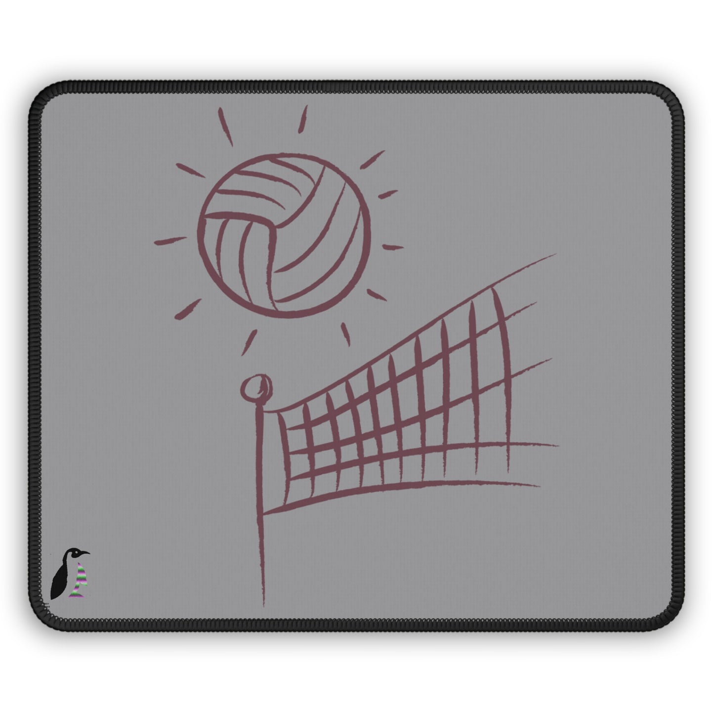 Gaming Mouse Pad: Volleyball Grey