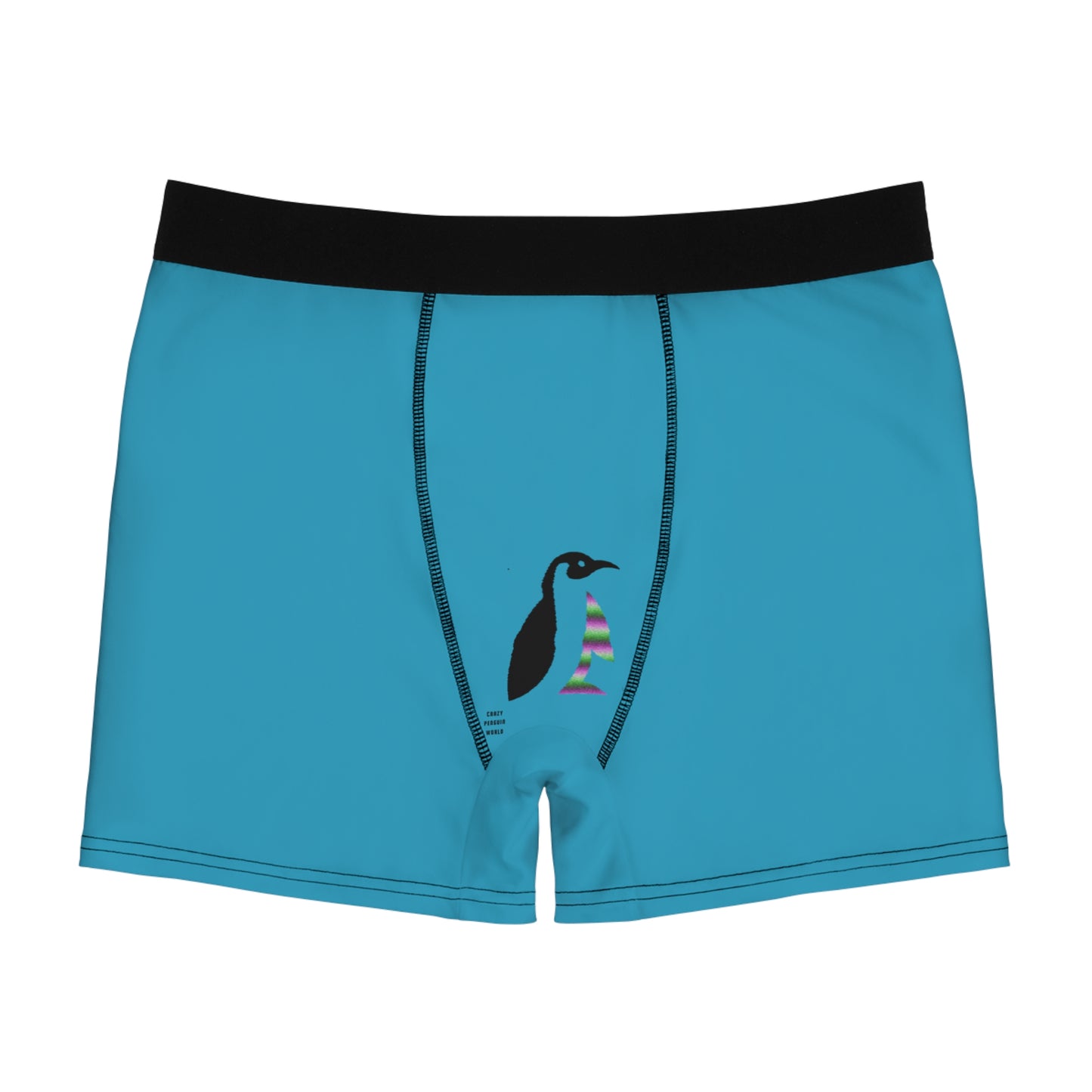 Men's Boxer Briefs: Tennis Turquoise