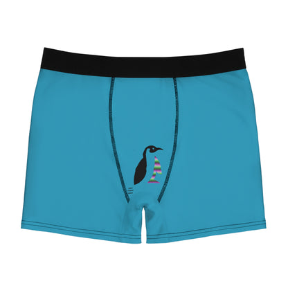 Men's Boxer Briefs: Tennis Turquoise