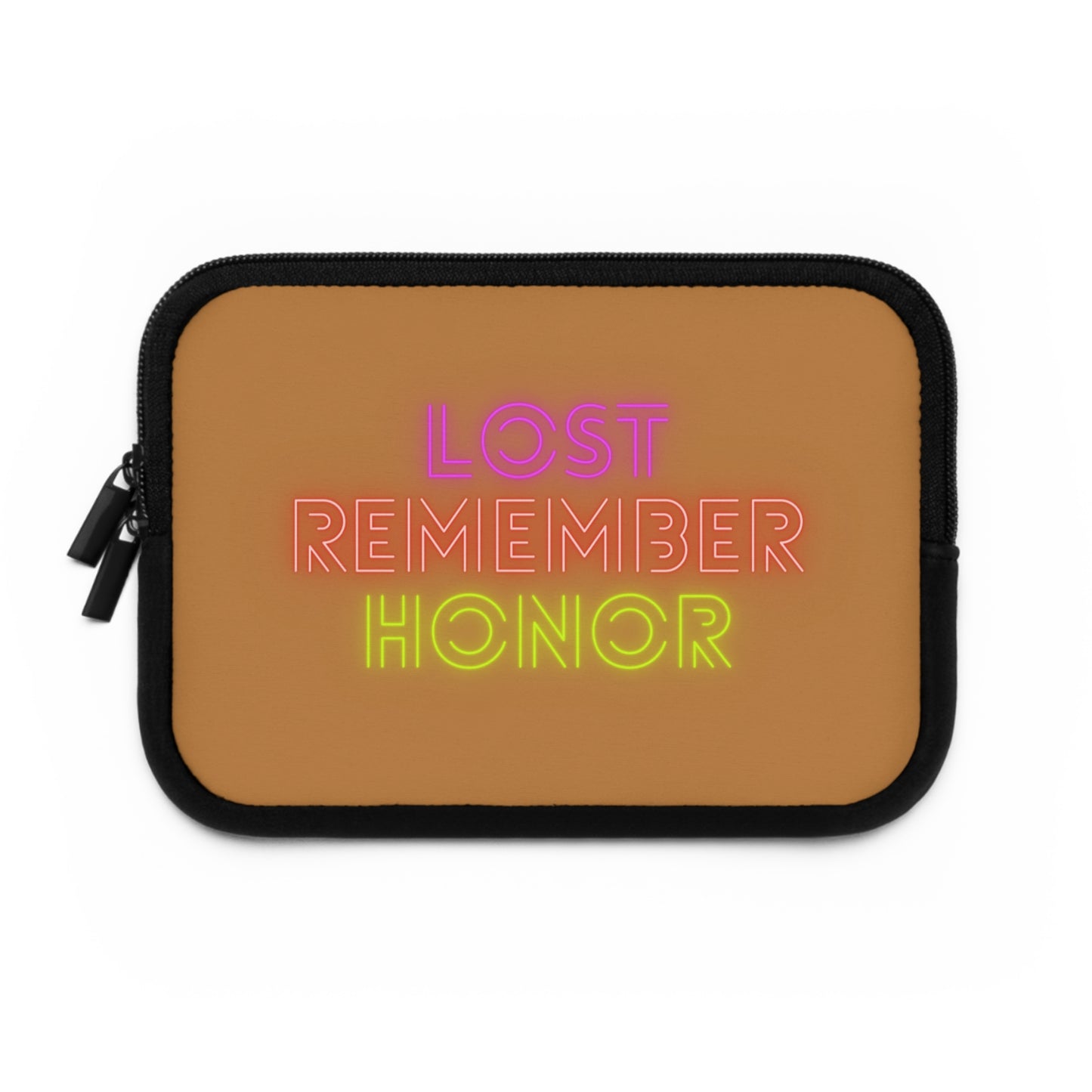 Laptop Sleeve: Lost Remember Honor Lite Brown