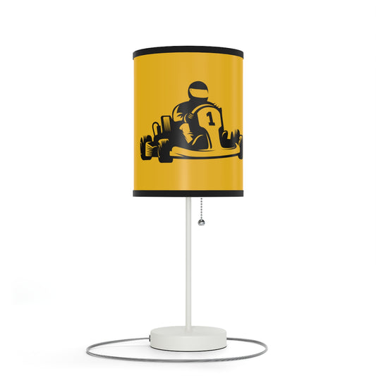 Lamp on a Stand, US|CA plug: Racing Yellow