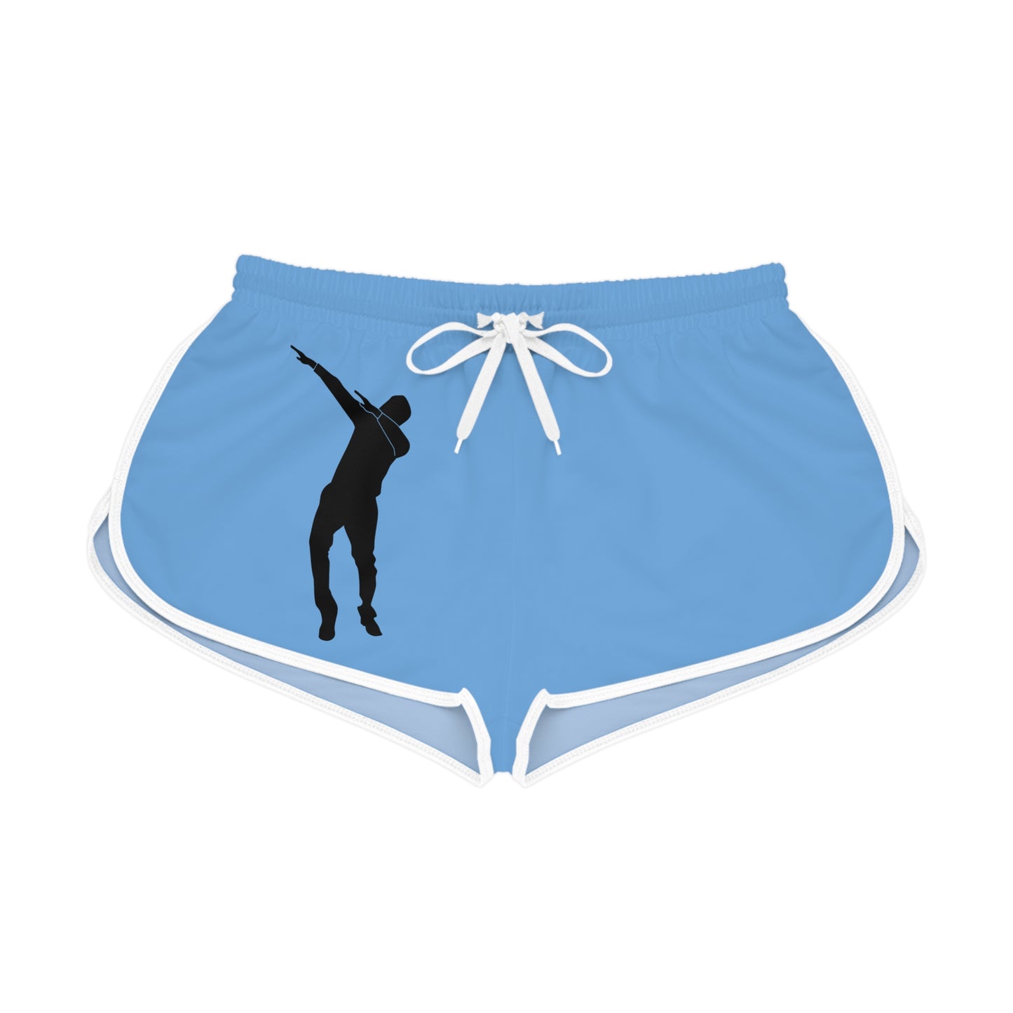 Women's Relaxed Shorts: Dance Lite Blue