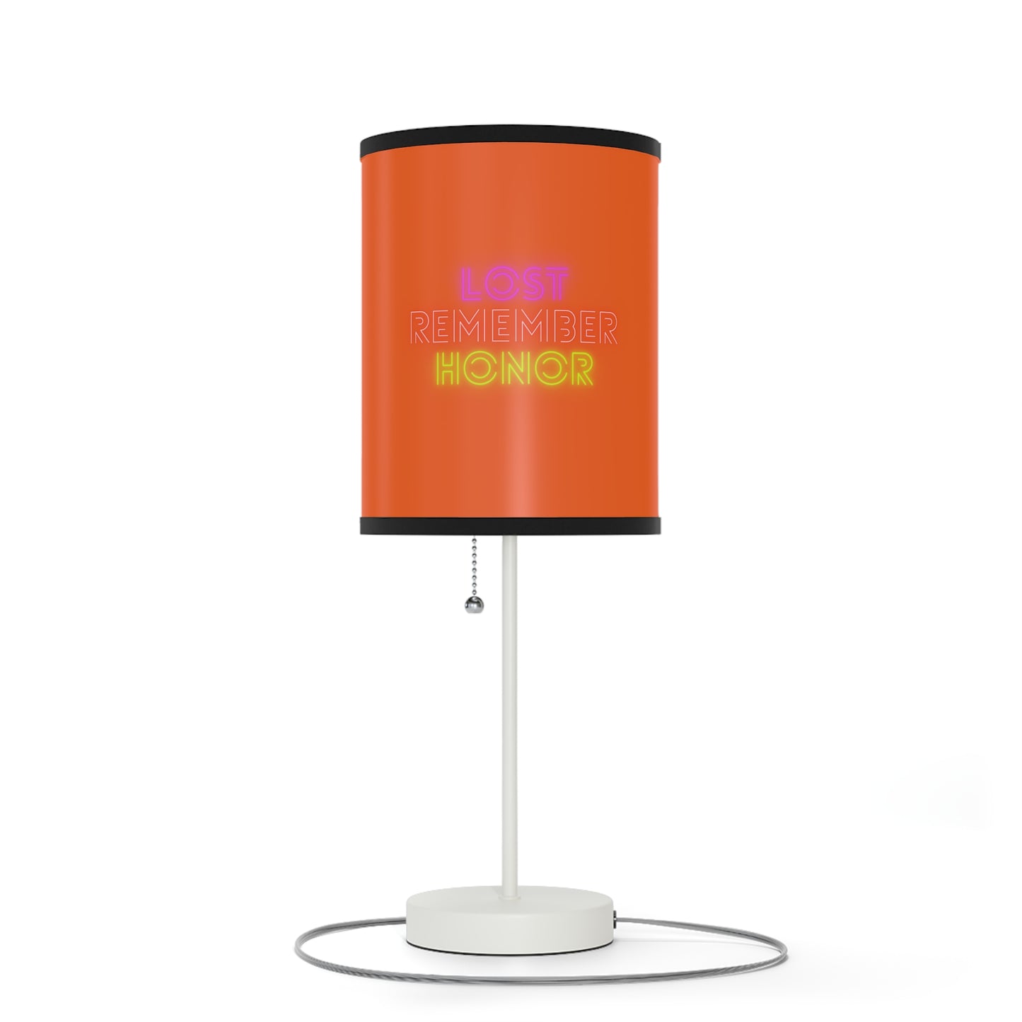 Lamp on a Stand, US|CA plug: Basketball Orange