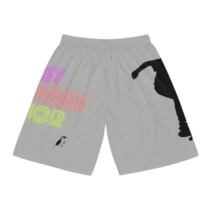 Basketball Shorts: Skateboarding Lite Grey