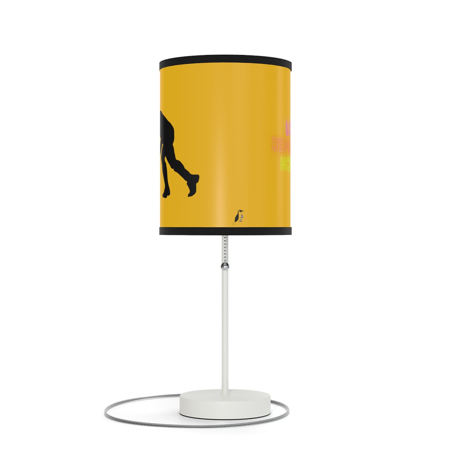 Lamp on a Stand, US|CA plug: Hockey Yellow 