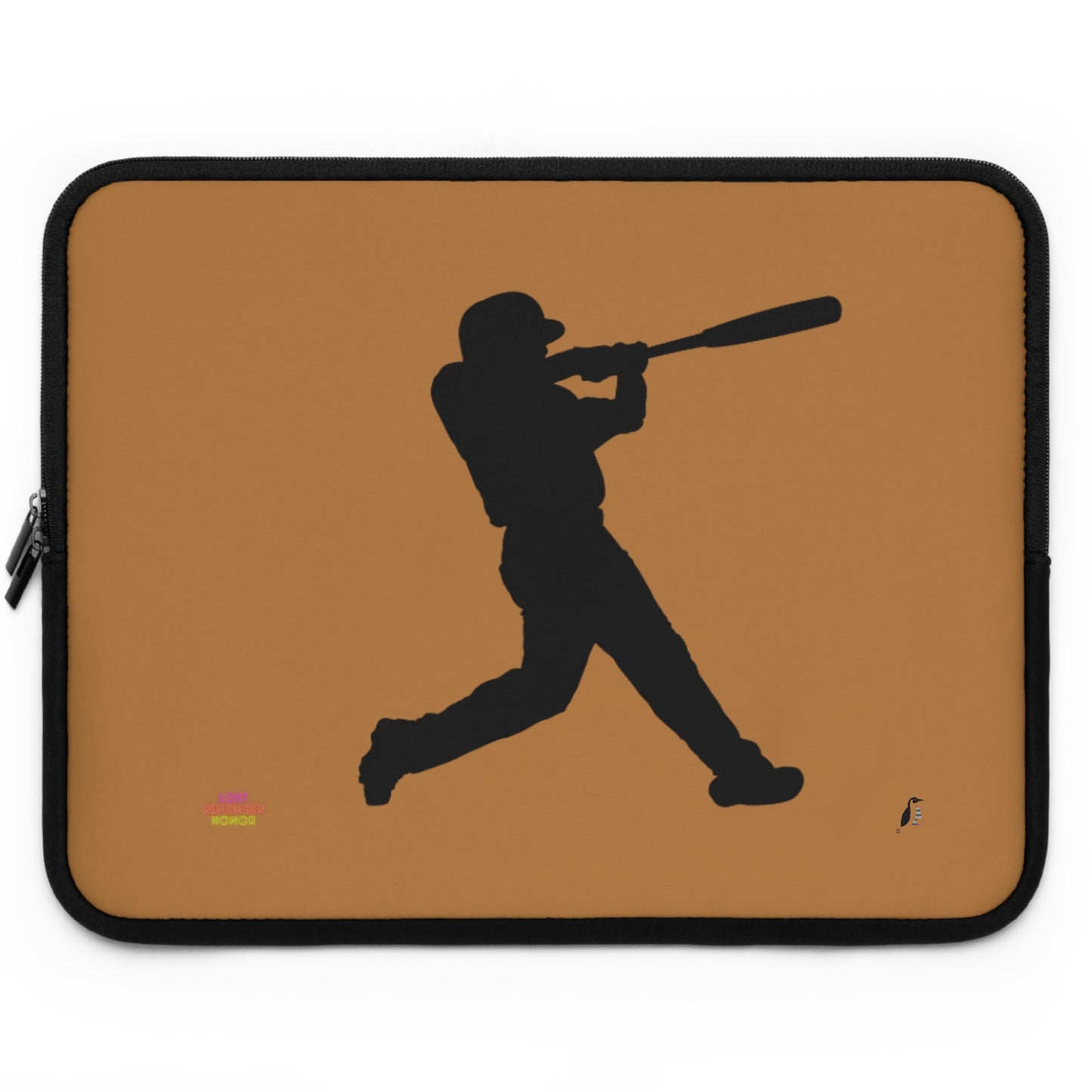 Laptop Sleeve: Baseball Lite Brown