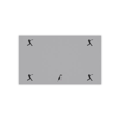 Post-it® Note Pads: Baseball Grey