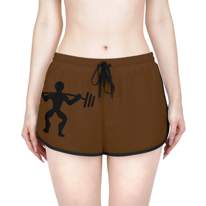 Women's Relaxed Shorts: Weightlifting Brown