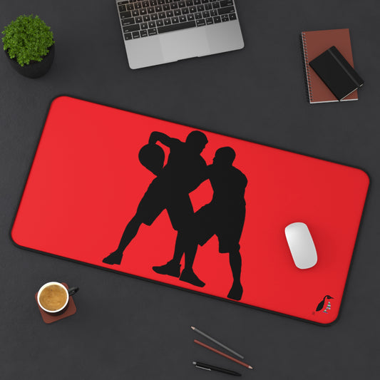 Desk Mat: Basketball Red