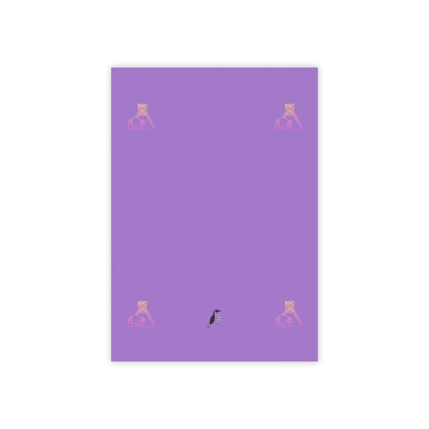 Post-it® Note Pads: Bowling Lite Purple