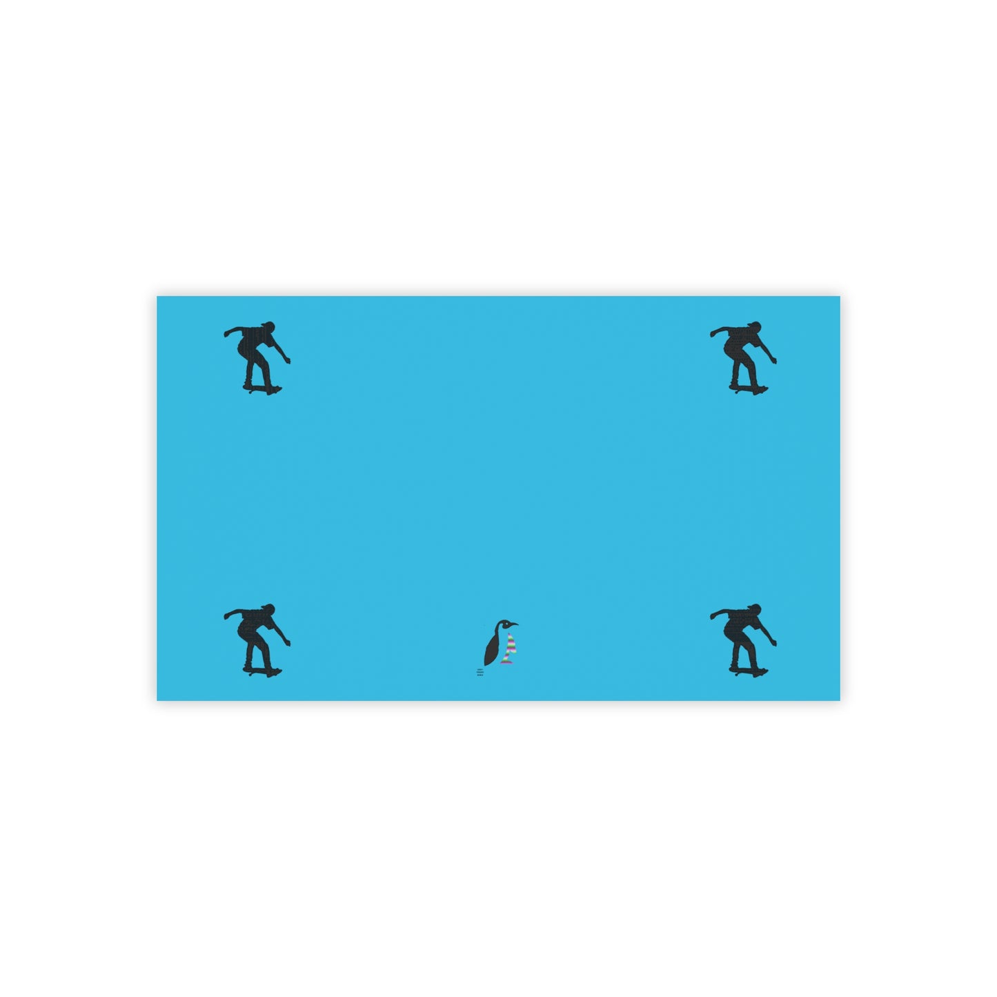 Post-it® Note Pads: Skateboarding Turquoise