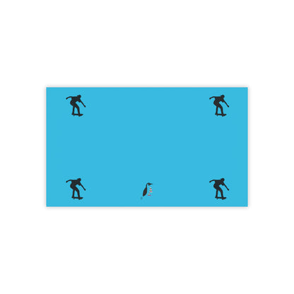 Post-it® Note Pads: Skateboarding Turquoise