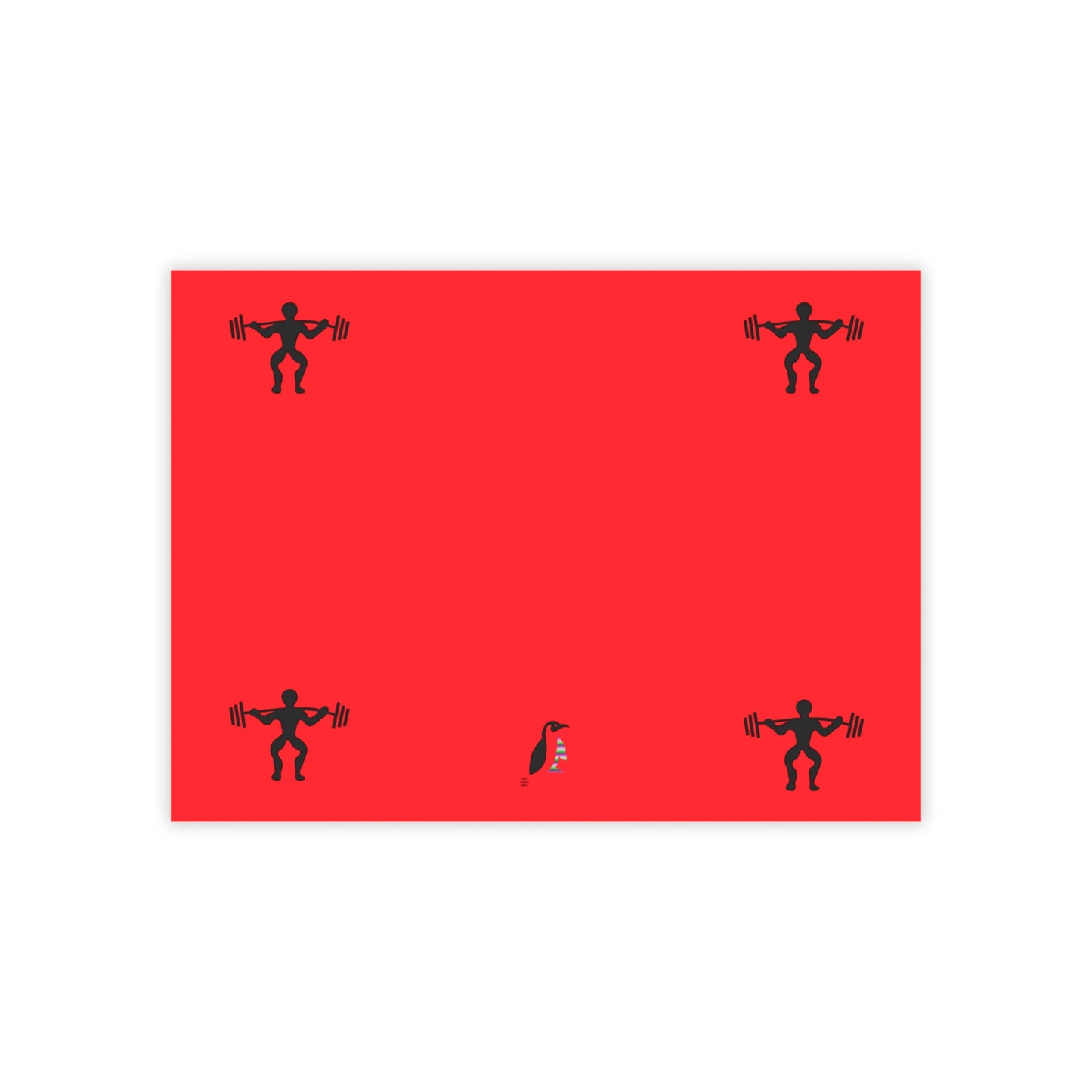 Post-it® Note Pads: Weightlifting Red