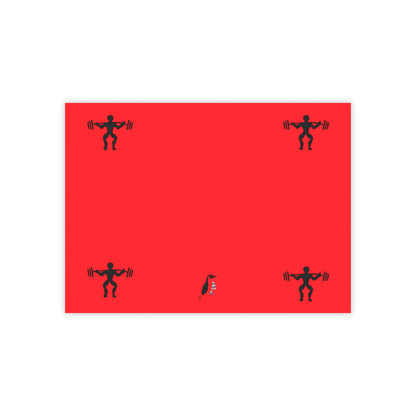 Post-it® Note Pads: Weightlifting Red