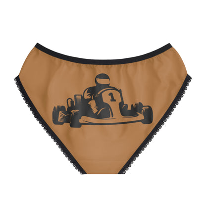 Women's Briefs: Racing Lite Brown