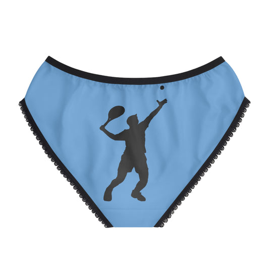 Women's Briefs: Tennis Lite Blue