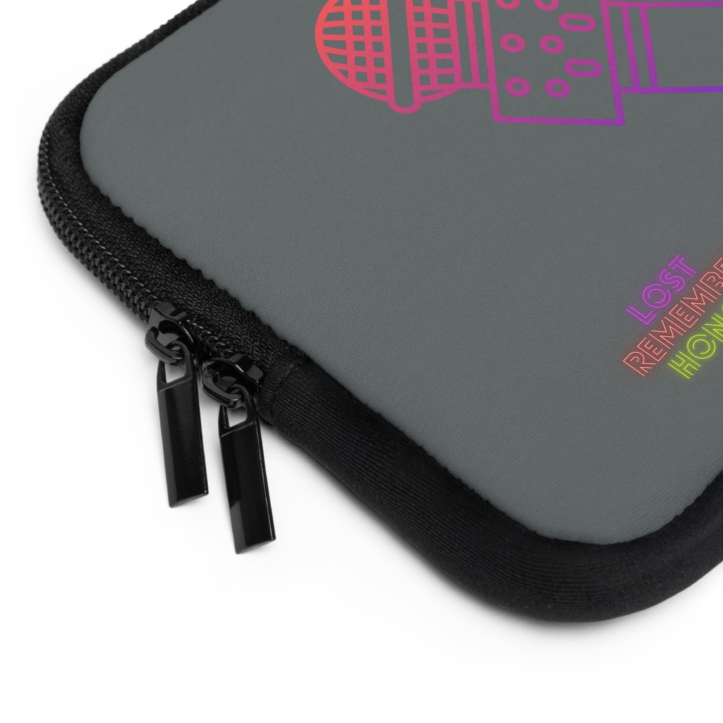 Laptop Sleeve: Music Dark Grey