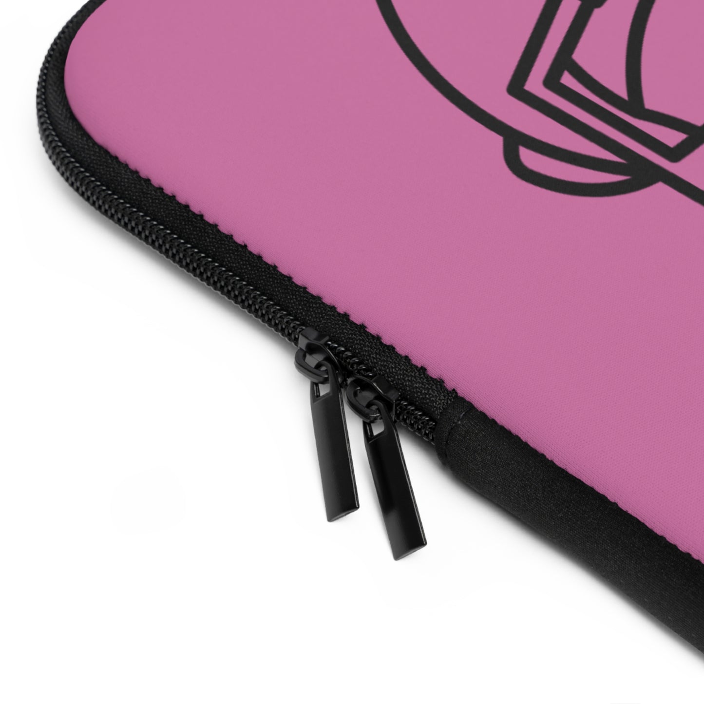 Laptop Sleeve: Football Lite Pink