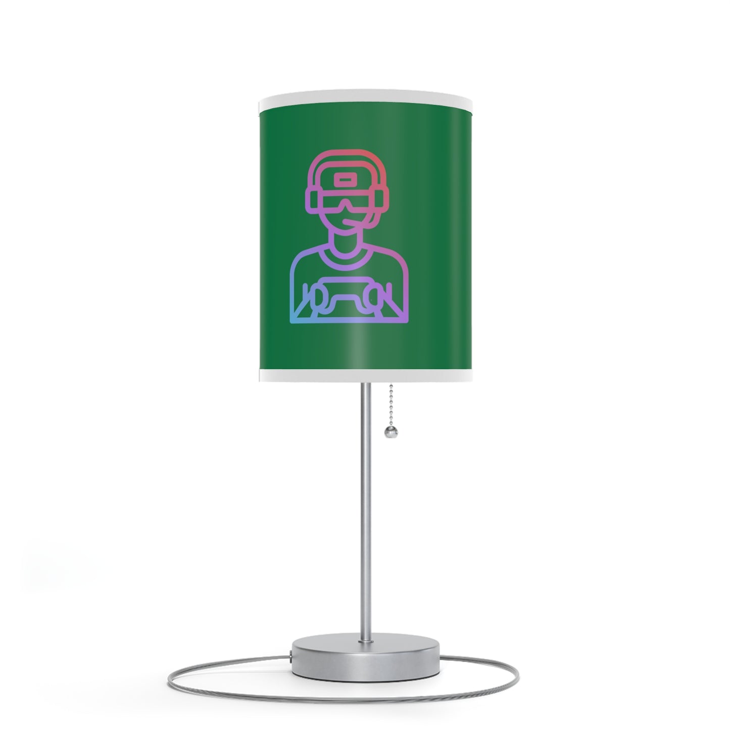 Lamp on a Stand, US|CA plug: Gaming Dark Green