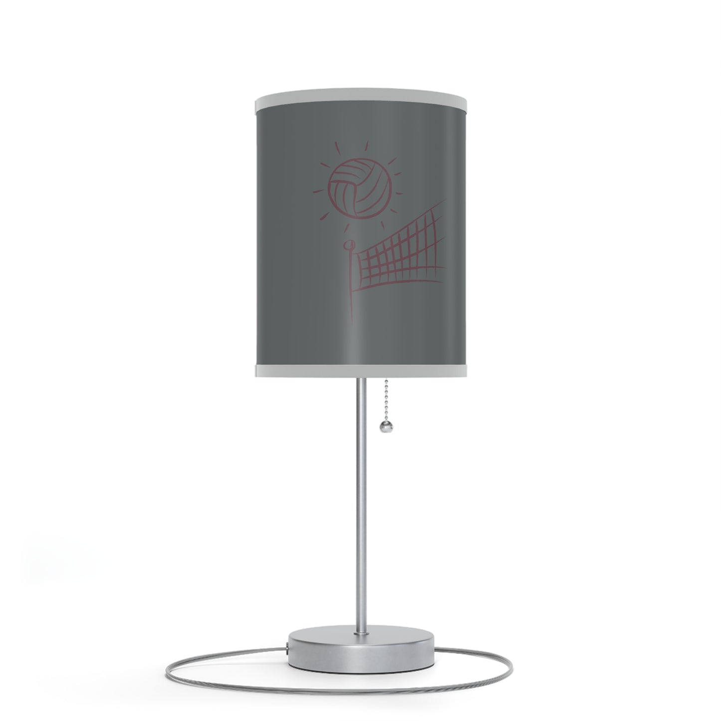 Lamp on a Stand, US|CA plug: Volleyball Dark Grey