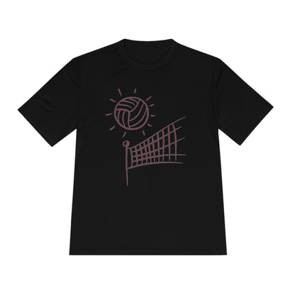 Moisture Wicking Tee: Volleyball #1