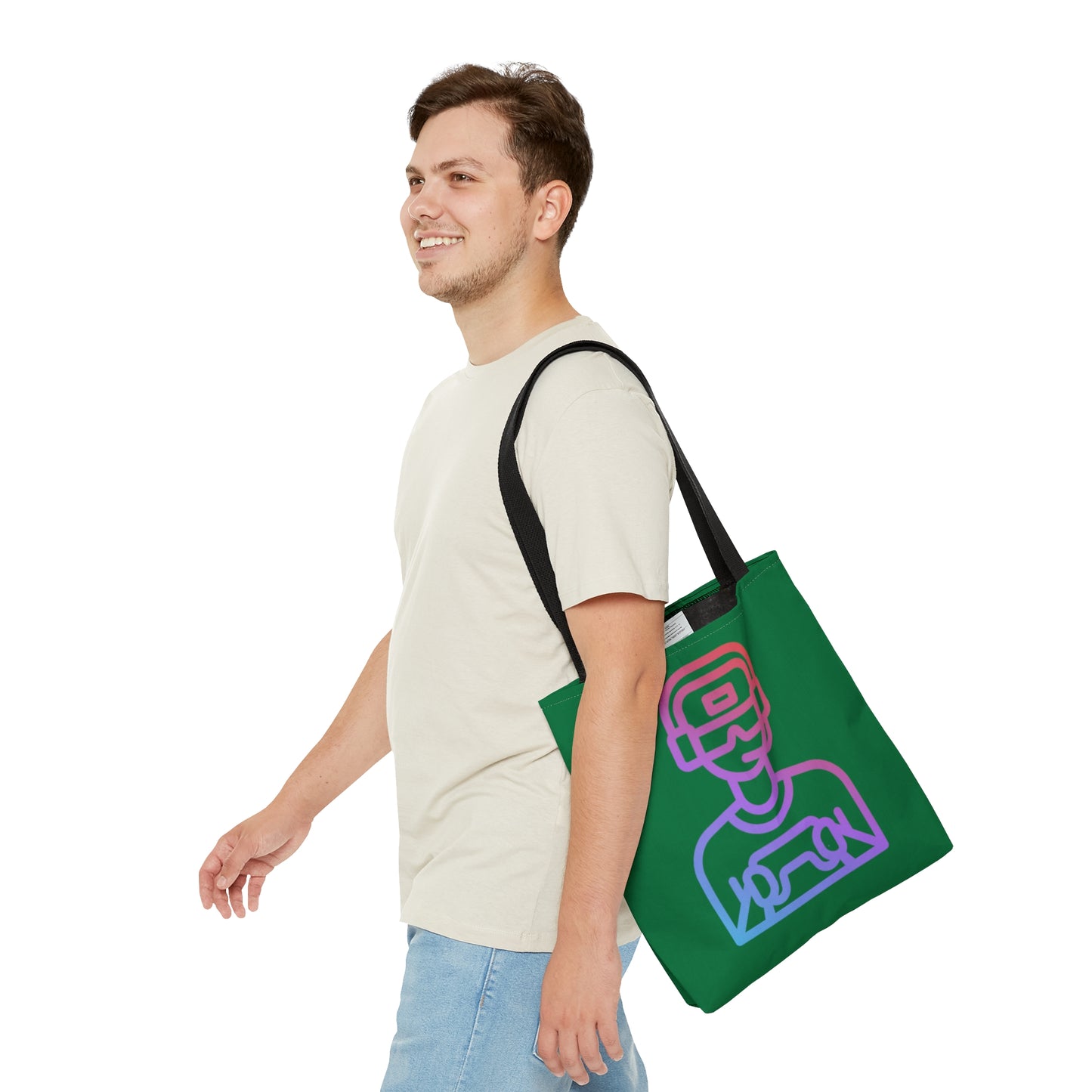 Tote Bag: Gaming Dark Green