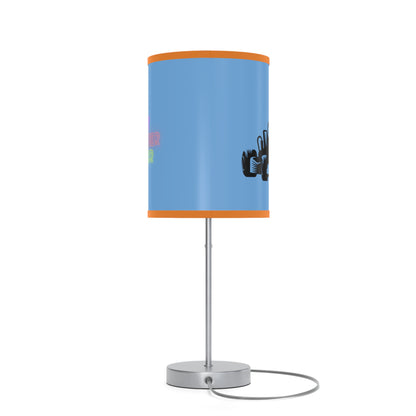 Lamp on a Stand, US|CA plug: Racing Lite Blue