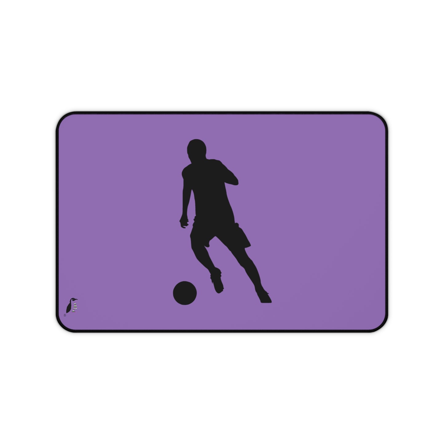 Desk Mat: Soccer Lite Purple