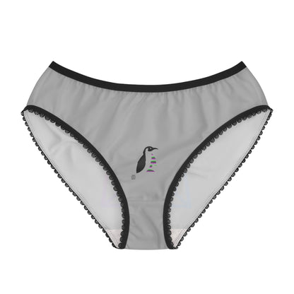 Women's Briefs: Gaming Lite Grey