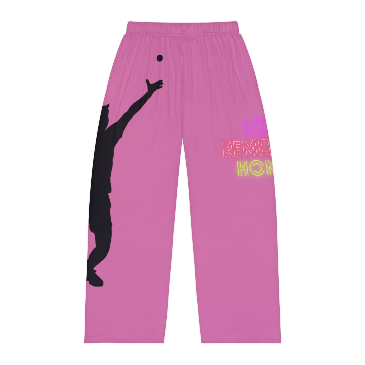 Men's Pajama Pants: Tennis Lite Pink