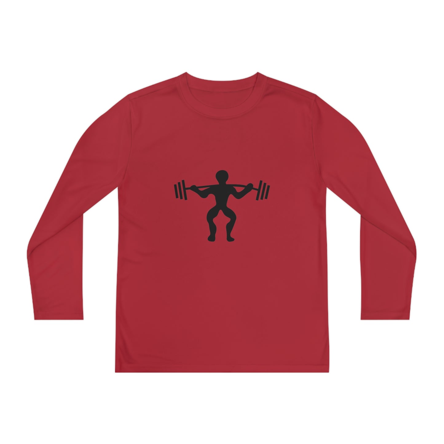 Youth Long Sleeve Competitor Tee: Weightlifting 